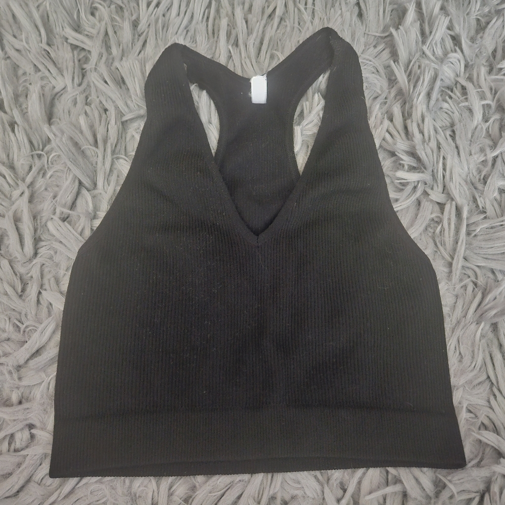 Zenana Ribbed Racerback Tank Top